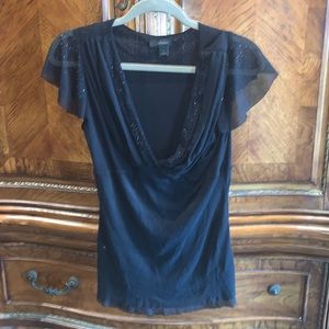 Express black top in good condition size large